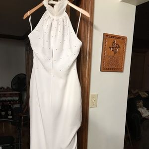 Peek a boo beauty!  Sparkle and classy dress!